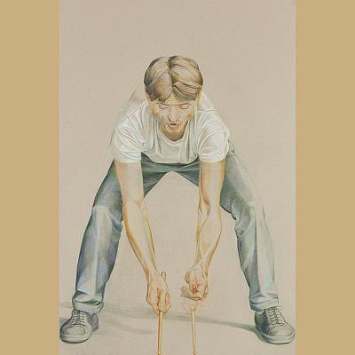 Tum pa tupatum tum pa <p>Crayons colorés sur carton brut, cm 120 x 80<br class='autobr' />
2020</p>